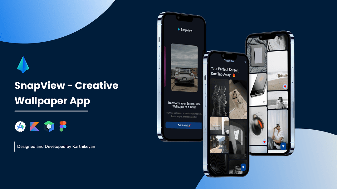 SnapView - Creative Wallpaper App